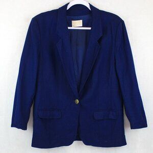 Pendleton USA Blue Woolen Mills Virgin Wool Blazer Men (42)